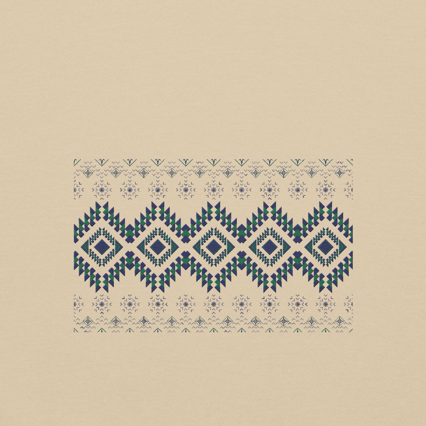 Berber Sweatshirt - Embroidered