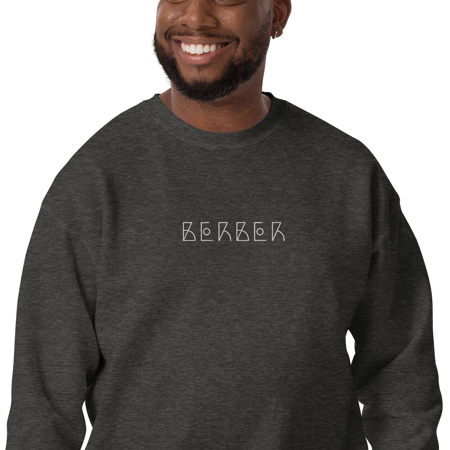 Berber Sweatshirt - Embroidered