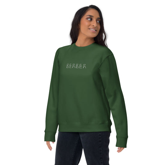 Berber Sweatshirt - Embroidered